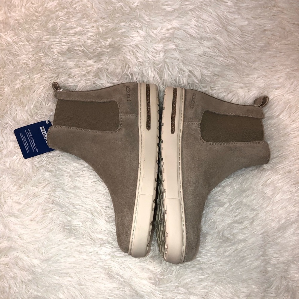 Birkenstock Beige Slip-On Footwear NWT size 37 6-6.5 - Picture 9 of 15
